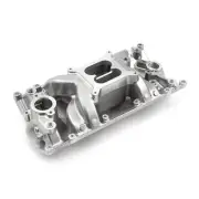 Chevy SBC 350 Vortec MidRise Air Intake Manifold [Polished]