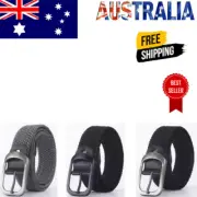Men's Belt Casual Woven Elastic Belt Outdoor Sports Women's Belt Jeans Suit Pant