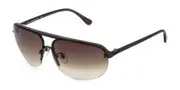 Lozza SL4260 0T88 Men's Sunglasses Brown Size 65