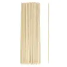 200pcs Bamboo Skewers Sticks 10 Inch 3.5mm Dia Natural Wooden Cocktail Picks