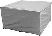 Yardenfun Dirtproof and Waterproof Silver Outdoor Garden Furniture Cover Desk Chair Table Cover