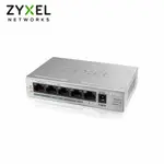 ZYXEL合勤 GS1005HP 無網管型5埠GIGABIT POE交換器(金屬殼)-富廉網