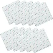 BESTOYARD 10Pcs Reusable Slip Washable Carpet Tape for Hardwood and Tile Floors and Removable Pads to Prevent Slipping and Curling for Kitchen