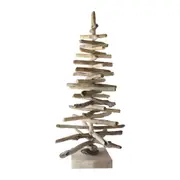 Darlin Driftwood 100x52cm Xmas Tree Home Decor Tabletop Display Large Brown