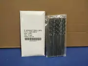 Six 15/64" x 6" Aircraft Drill Bits, BAR AB15, 135 Degree Split,12 Pcs