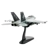 1/72 Scale US F/A-18F F18 Super Hornet Strike Fighter Shipborne Jet Alloy Model