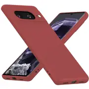 MCC Google Pixel 8 5G Soft Liquid Silicone Shockproof Case Cover [Wine]