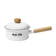 MOBI GARDEN HuanYan Enamel Pot, White