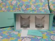 Tiffany & Co. Ribbon design glass rock glass