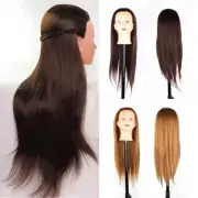 Mannequin Head Model Synthetic Hair Manikin Head Styling Doll Braiding Practice
