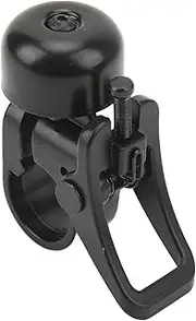 Electric Scooter Bell, Easy Installation Electric Scooter Horn Bell Good Tactility Aluminium Alloy with Screw for Security