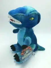 NWT Jurassic World Blue Green Plush Tyrannosaurus T Rex Dinosaur 12" Toy Factory