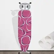 MAEEHDNKM Ironing Board Cover and Pad 13x43 Inch Cotton Ironing Board Cover with Padding, Heat Resistant Ironing Board Cover and Pad, Elasticated(Red)