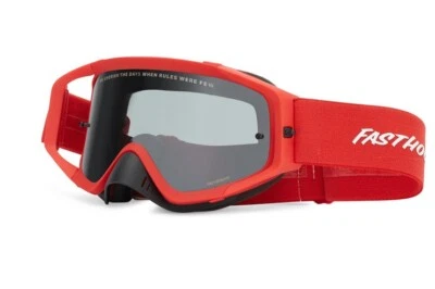 New VonZipper Porkchop Rally Goggle, Red, Smoke Mirror Lens, One Size
