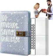 Budget Challenge Envelope Set – A6 Money Goal Tracker, Portable Savings Planner | Simple Cash Organizer Journal for Bills, Coin, Fun Way to Reach $5,050 with Daily Envelopes