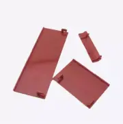 Red Wii Port Cover 3pcs Protective Controller Port Door Cover Red GameCube