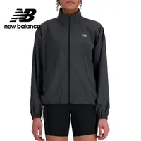 在飛比找momo購物網優惠-【NEW BALANCE】NB 可收納防風外套_女性_墨灰色