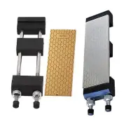 Diamond Sharpening Stone Chisels Polishing Whetstone Double Sided Plate Set