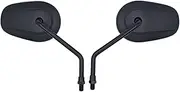 Motorbike Mirrors For Suzuki For Boulevard M109R M50 M90 M95 Marauder VZ 800 1600C 109R C50 C90 S40 Rearview Mirrors Motorcycle Bar End Mirrors(Black)