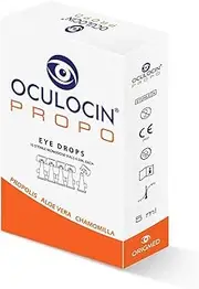 OCULOCIN PROPO Sterile Solution with Propolis Aloe Vera CHAMOMILLA for Dry Eyes (10 MONODOSE Vials 0.5ML Each)