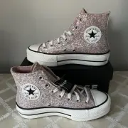 Converse Women’s Size 7 Dusty Cinder Egret Black A09422C