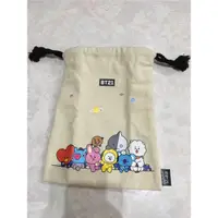 在飛比找蝦皮購物優惠-BT21束口袋 禮物袋 未使用