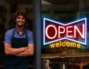 KUshopfast Open Neon Signs For Business, LED Neon Open Sign, USB Powered Open...