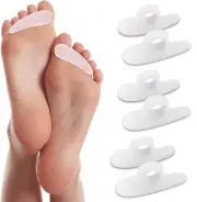 6 Pieces Hammer Toe Straightener Pads - Corrector for Curled, Crooked, Curved, O