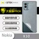 【大螢膜PRO】Nokia X30 5G 全膠背蓋保護膜 MIT 背貼-水舞碳纖維 (7.9折)