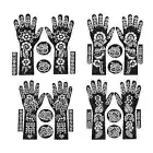 Full Hand Set Mehndi Stencil Design Henna Tattoo stencil for Women, Girls