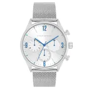 Vince Camuto Silver Mesh Multi-function Men's Watch - VC1134WTSV