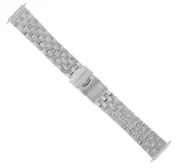 20MM WATCH BANDFOR BREITLING COLT A17380 CHRONOMETRE CHRONOMAT A13352 SHINY SE