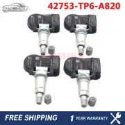 4PCS TPMS 42753-TP6-A820 Tire Pressure Sensor For Honda Crosstour CRV Accord
