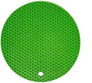 2PCS Silicone Pot Holder Trivet Mat Hot Pads Non-Slip Heat Resistant BPA Free, Multipurpose Hot Pads for Kitchen Use