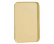 2X Storage Tray Stackable Modern Simple Style Cup Holding Vegetable Fruit Plates for Home-Yellow