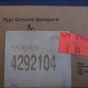 Flygt 4292104 Silicon Carbide/Viton Face Seal