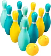 DECOMELODY 1Set Bowling Interactive Plaything with Balls for Indoor Outdoor Fun Encourages Communication Skills and Athletic Development
