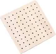 ARTIBETTER Durable Square Wood Base for Clay Figurines Display Practical and Easy to Clean Rack for Polymer Clay Doll Sculptures and Decorative Showcases for Home Store Use
