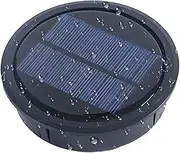Replacement Solar Panels for Garden Lights | 7CM/10CM Solar Lights Replacement Top LED Solar Panel Lantern Lid Lights Bulb Replacement | DIY Lantern Outdoor Hanging Light Garden Decor