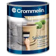 Crommelin LIQUIDSTONE COATING 1L Weatherproof Aust Brand- Sandstone Or Limestone