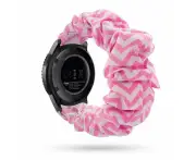 Scrunchies Watch Straps Compatible with the Casio G-Shock GMW-B5000 Range - Pink and White