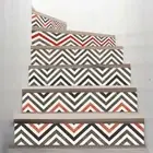 6Pcs for Arrow Pattern Tile Floor Stair Sticker Mural Decals Adhesive Art Wallp
