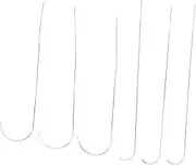 Gadpiparty 6Pcs Beading Needle Stainless Steel Threader Tools for DIY Jewelry Making for Rice Beads Pearls Spacer Beads Enhance Your Crafting Experience