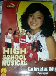 NEW Rubies Disney High School Musical Gabriella Hair Wig 51742 Halloween Costume