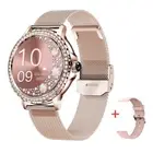 Rosegold Smart Watch for Lady Bluetooth Call 100+Sports Mode Fitness Women Smart