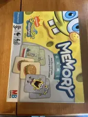 SPONGEBOB SQUAREPANTS Memory Game Kids Matching Memory Nickelodeon 2008