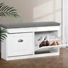 Shoe Cabinet Bench Shoes Organiser Storage Rack White Shelf Cupboard Box New AU