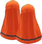 [Generic] Hard Hat Sun Shade - 2Pcs Reflective Cooling Skull Cap Fishing Hats | Sweat-Absorbing Hard Hat Sun Shield | Sun Protection Neck Shade for Outdoor Activities Sports