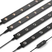 Led Grow Light, 2ft Full Spectrum Plant Light Strip with Optical Lens, 120W