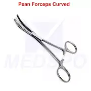 Hemostatic Pean Forceps Curved Surgical Rochester Artery Locking Instruments CE